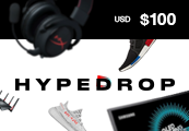 100$ Hypedrop Gift Card 100 Usd Prepaid Code